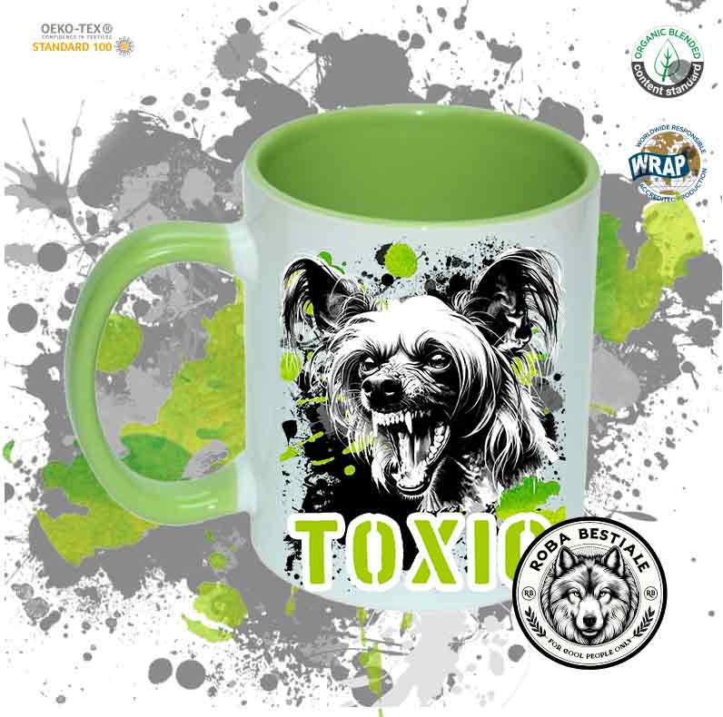 TOXIC Mug - CHINESE CRESTED DOG