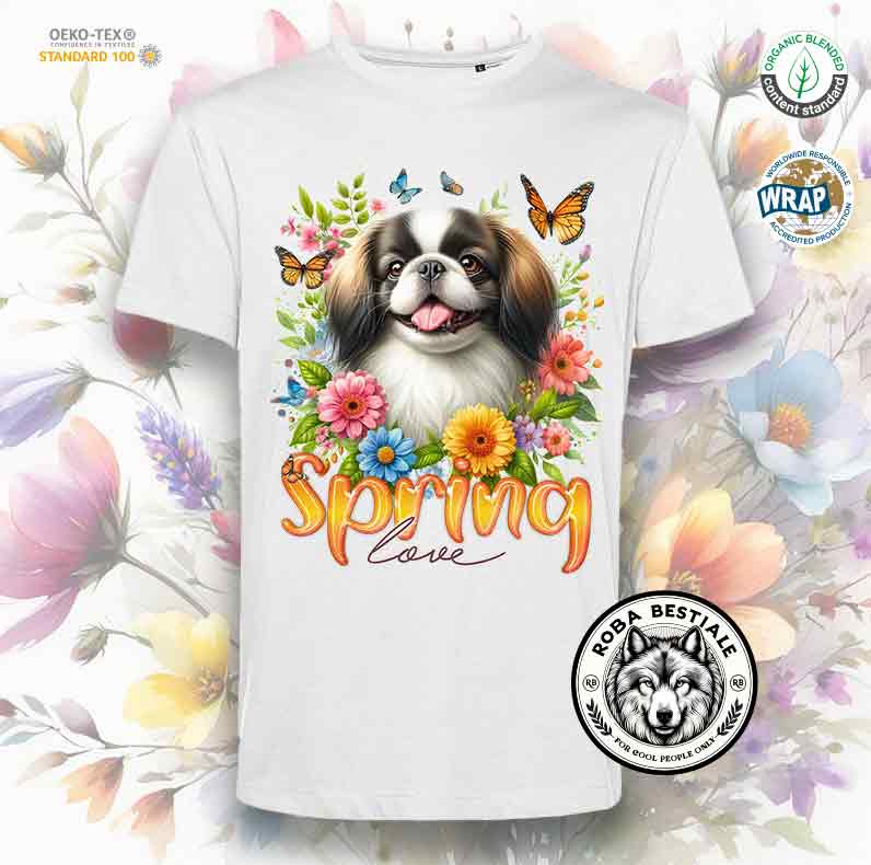 T-Shirt SPRING LOVE - CHIN GIAPPONESE