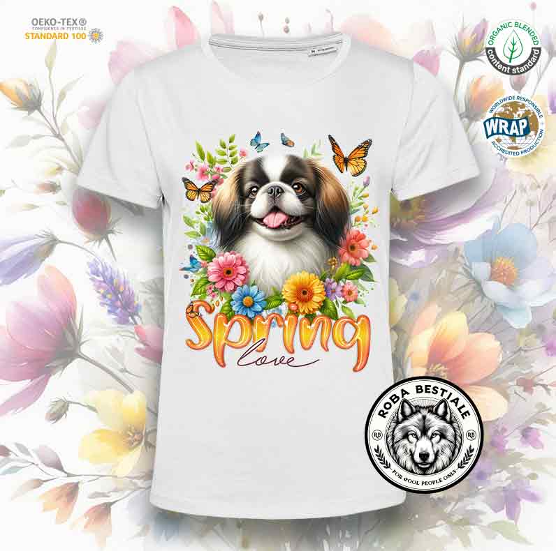 T-Shirt SPRING LOVE - CHIN GIAPPONESE