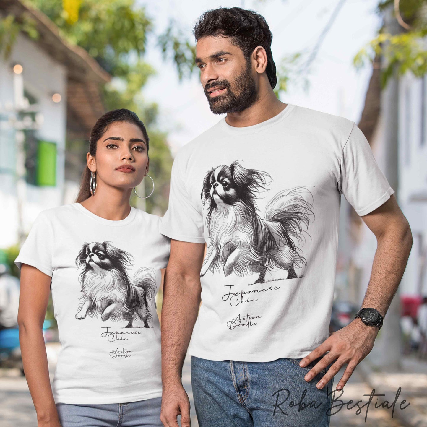 DOODLE T-Shirt - BOSTON TERRIER