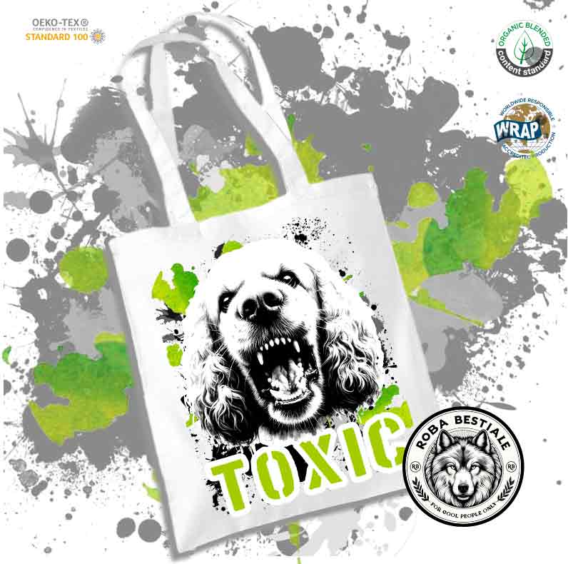 TOXIC Shopper - CLUMBER SPANIEL