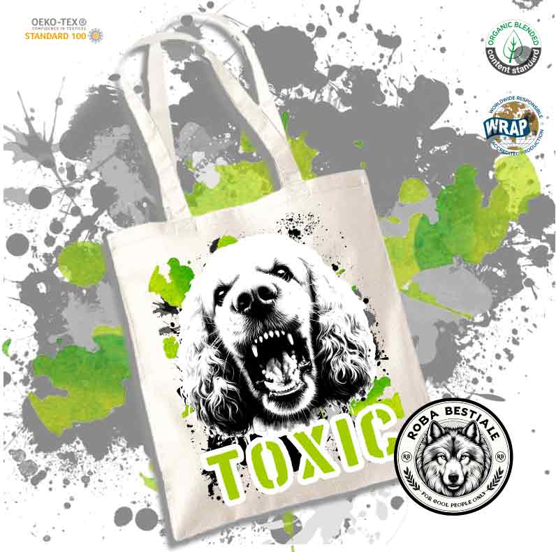 TOXIC Shopper - CLUMBER SPANIEL