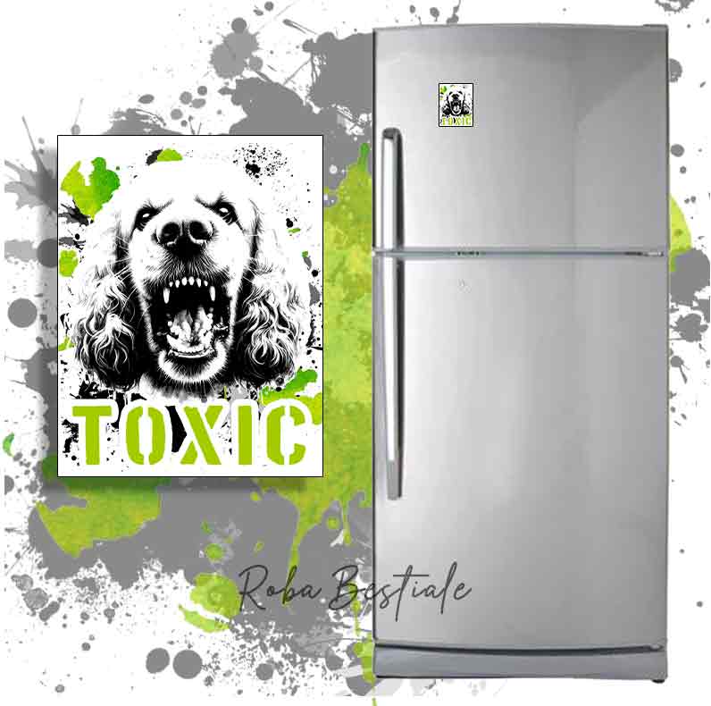 Magnete TOXIC - CLUMBER SPANIEL