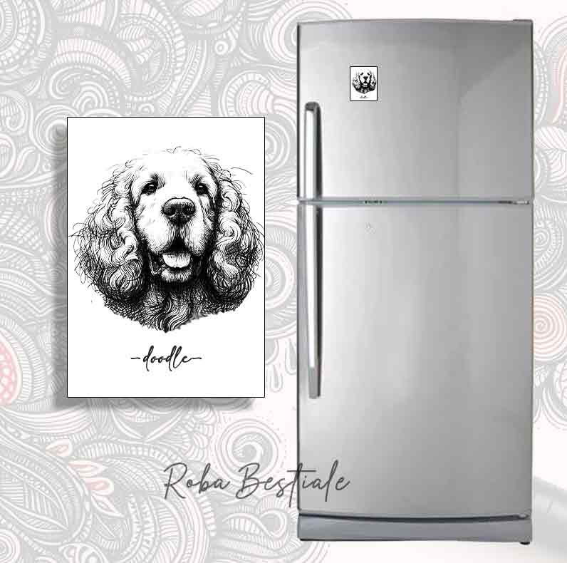 Magnete DOODLE - CLUMBER SPANIEL