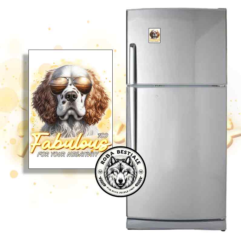 Magnete TOO FABULOUS - CLUMBER SPANIEL