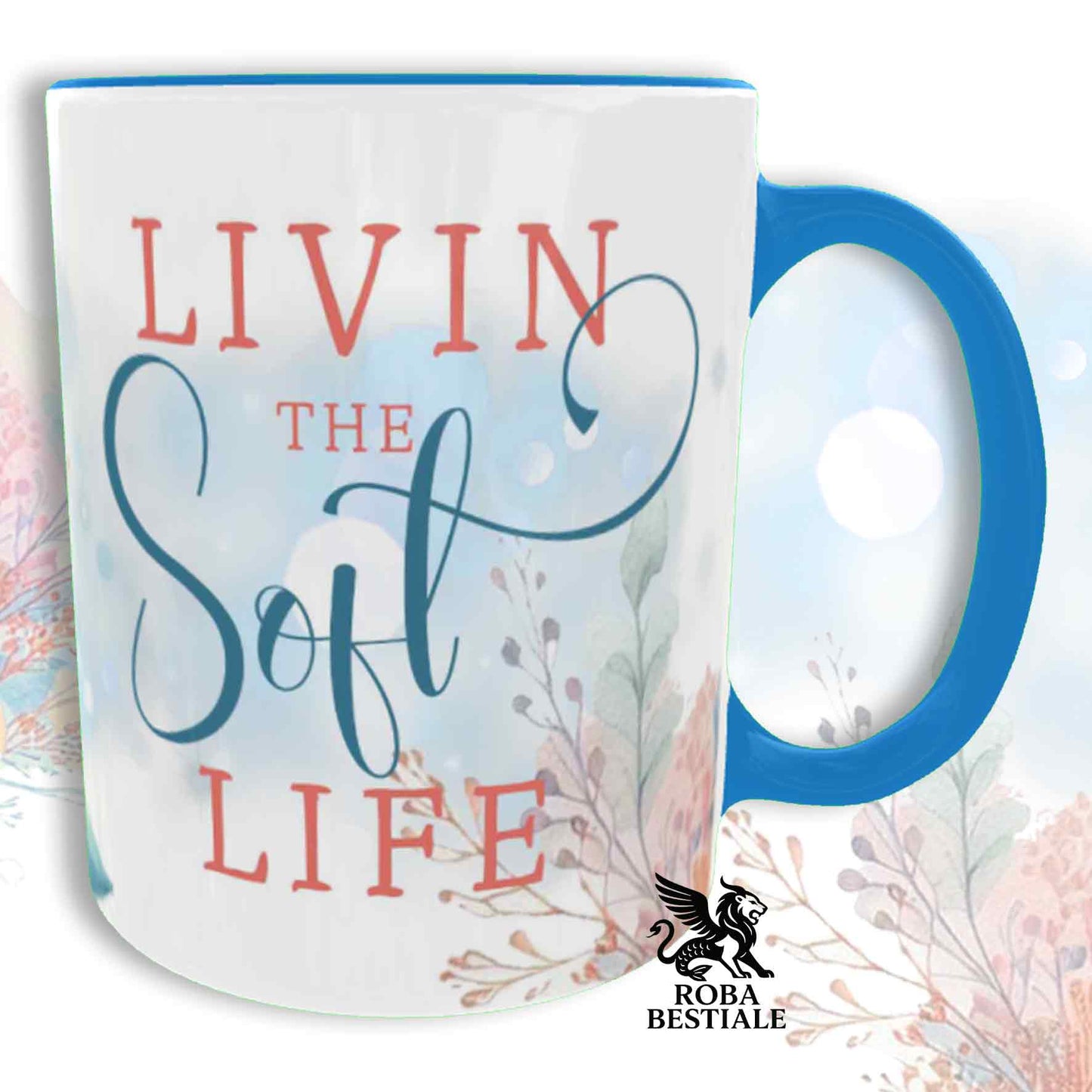 Tazza SOFT LIFE - COCKER SPANIEL INGLESE Arancio Roano - In Ceramica, colore a scelta - 330 ml