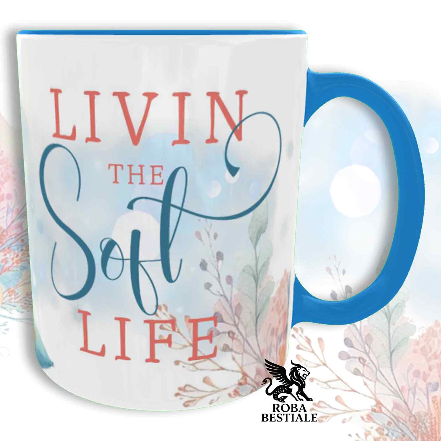Tazza SOFT LIFE - COCKER SPANIEL INGLESE Black Tricolor - In Ceramica, colore a scelta - 330 ml