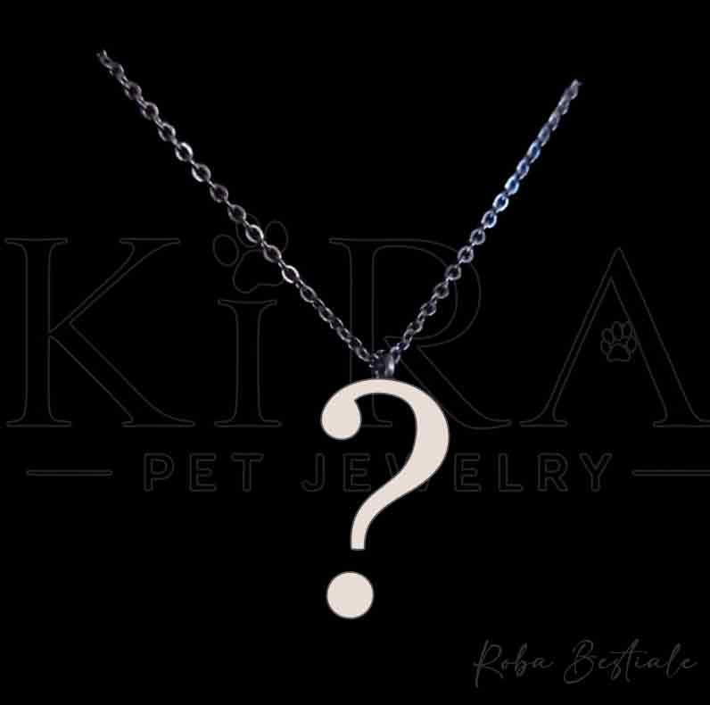 Collana KIRA PET JEWERLY - RAZZA A SCELTA - SU ORDINAZIONE - In Acciaio Inox, con ciondolo