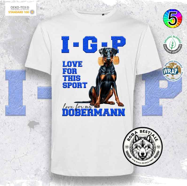 T-Shirt IGP LOVE - DOBERMANN