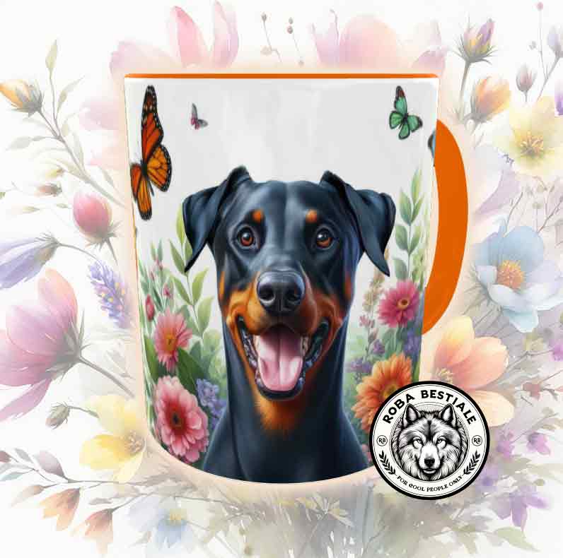 Tazza SPRING LOVE - DOBERMANN