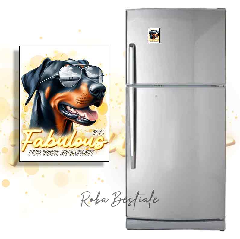 Magnet TOO FABULOUS - DOBERMANN