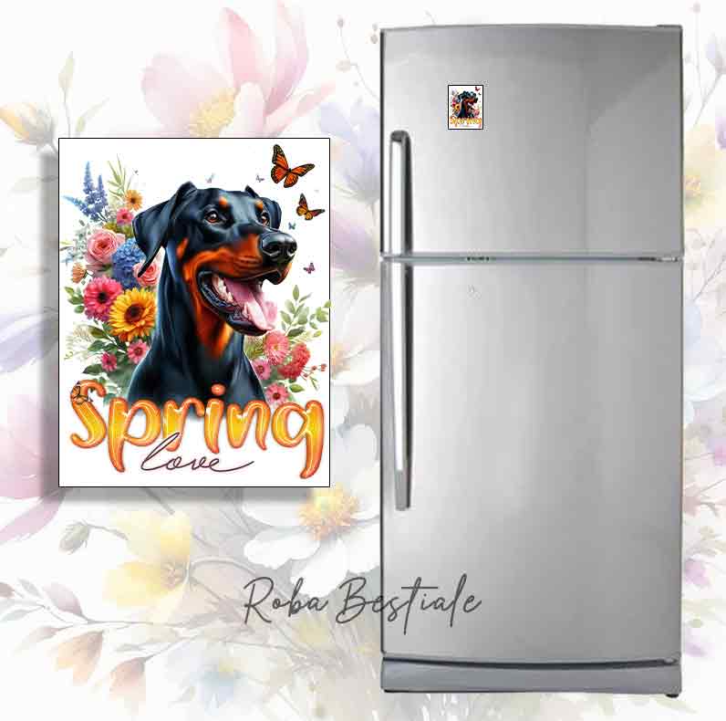 Magnete SPRING LOVE - DOBERMANN