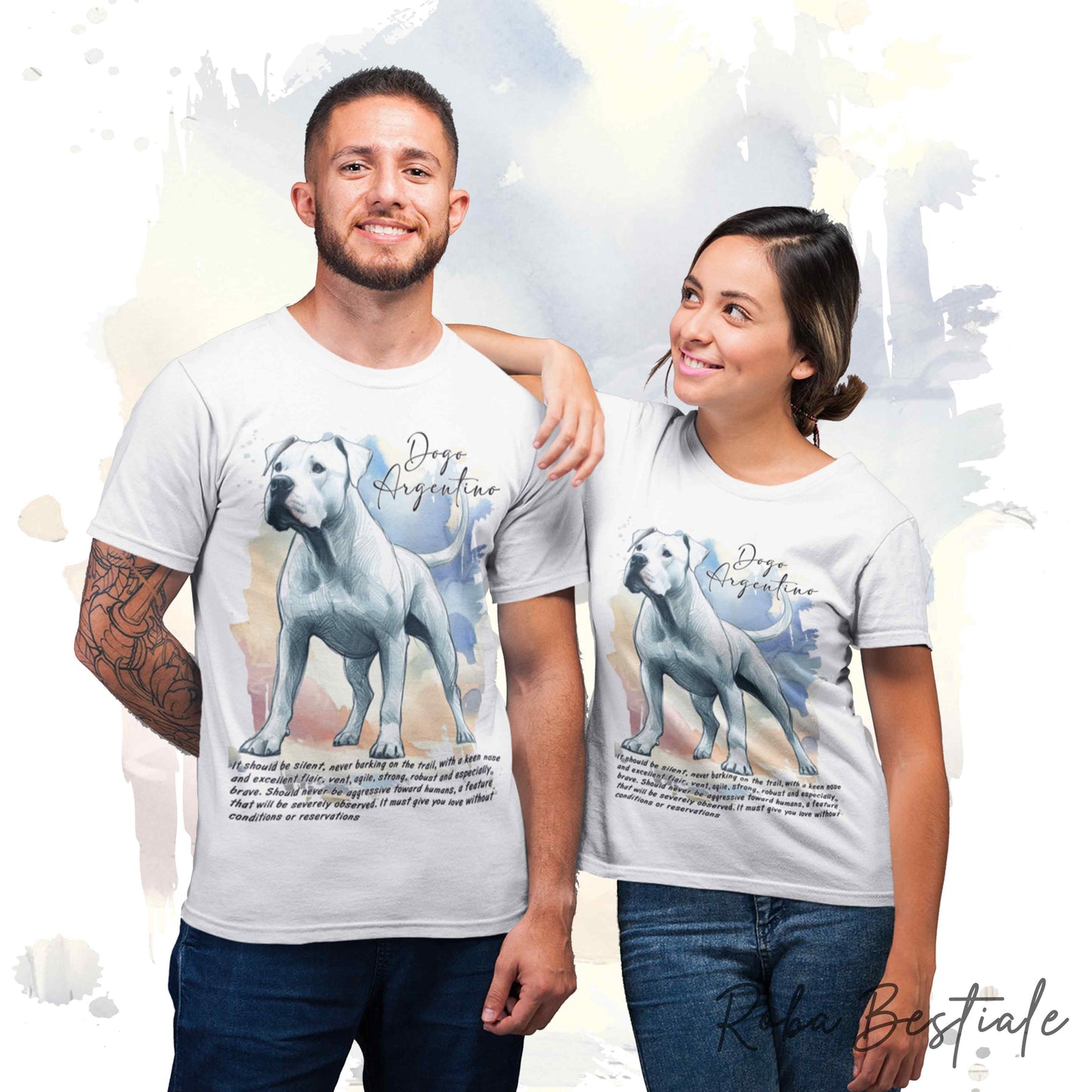 DOODLE T-Shirt - BOSTON TERRIER