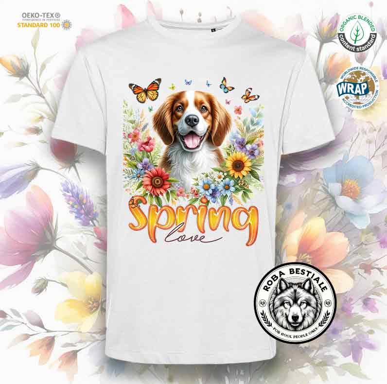 SPRING LOVE T-Shirt - EPAGNEUL BRETON