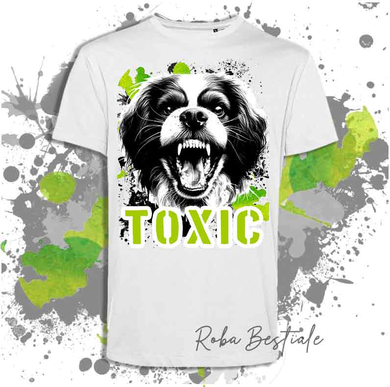 T-Shirt TOXIC - EPAGNEUL BRETON