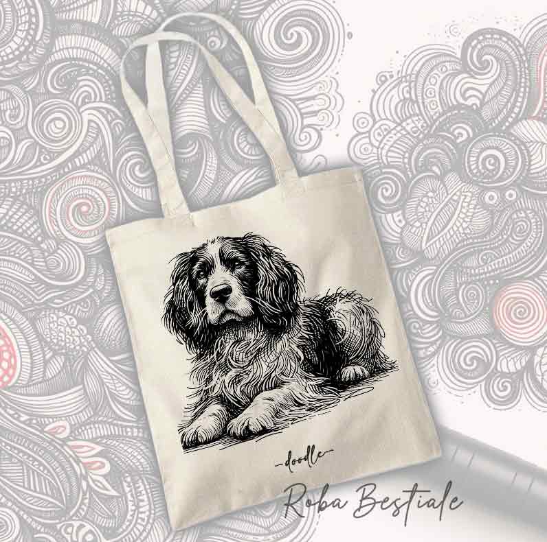 DOODLE shopper - EPAGNEUL BRETON