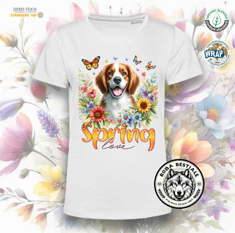 SPRING LOVE T-Shirt - EPAGNEUL BRETON