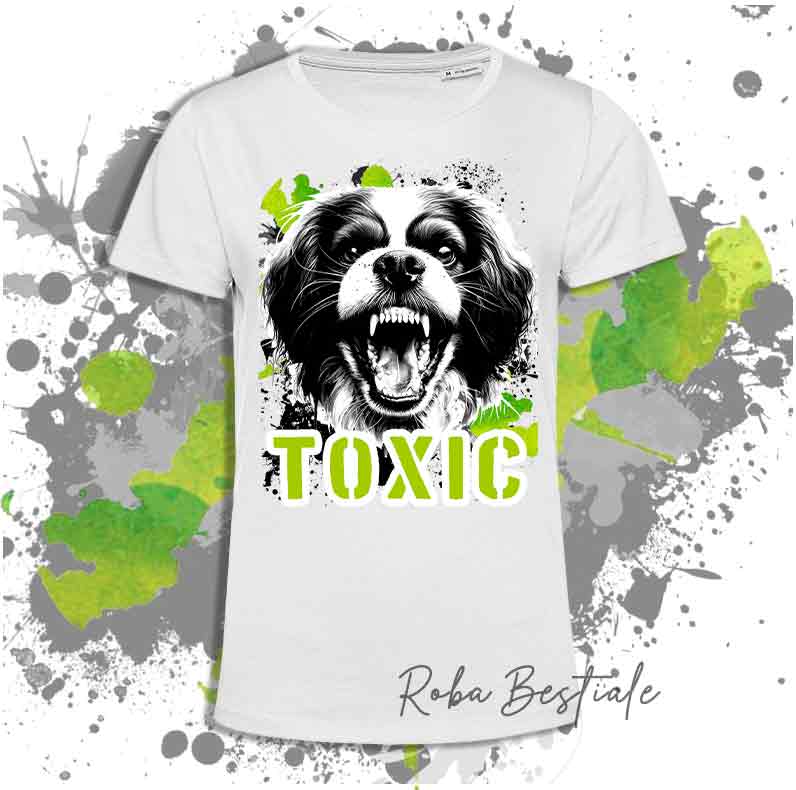T-Shirt TOXIC - EPAGNEUL BRETON