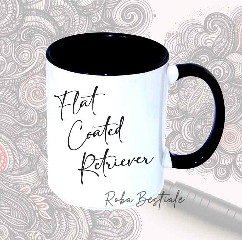 Tazza DOODLE - FLAT COATED RETRIEVER