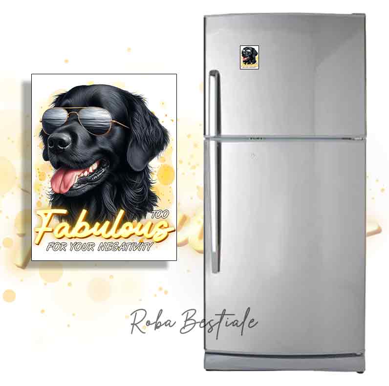 Calamita TOO FABULOUS - FLAT COATED RETRIEVER Nero