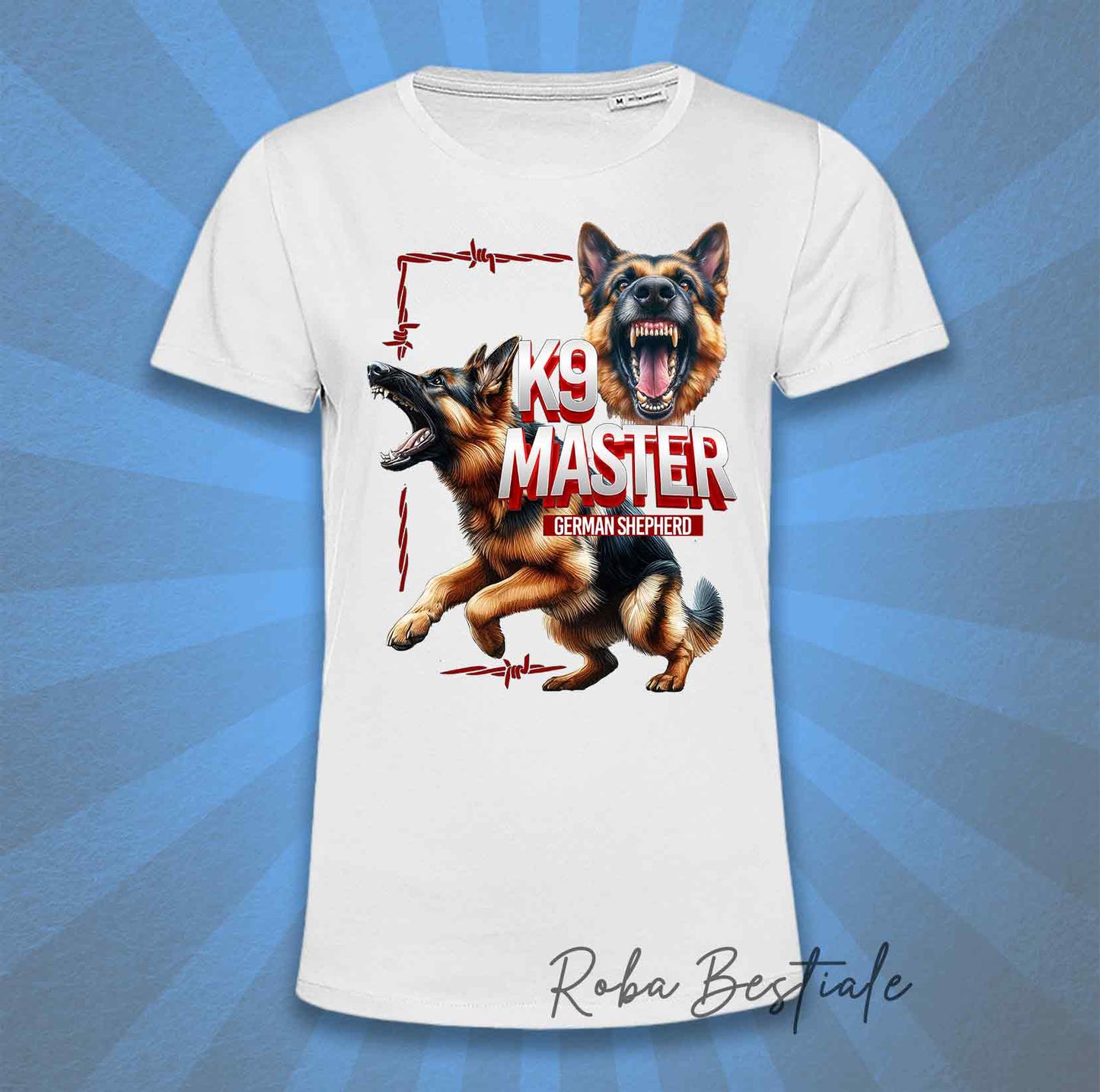 T-Shirt K9 MASTER - GERMAN SHEPHERD