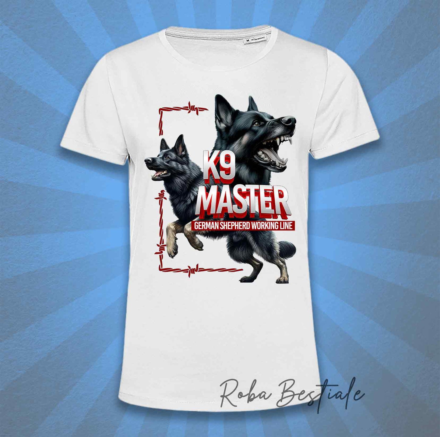 T-Shirt K9 MASTER - GERMAN SHEPHERD WORKING LINE