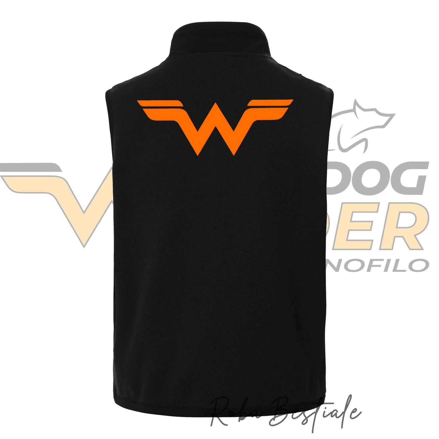 Gilet in SoftShell WONDERDOG - Unisex - Nero dalla XS alla 3XL