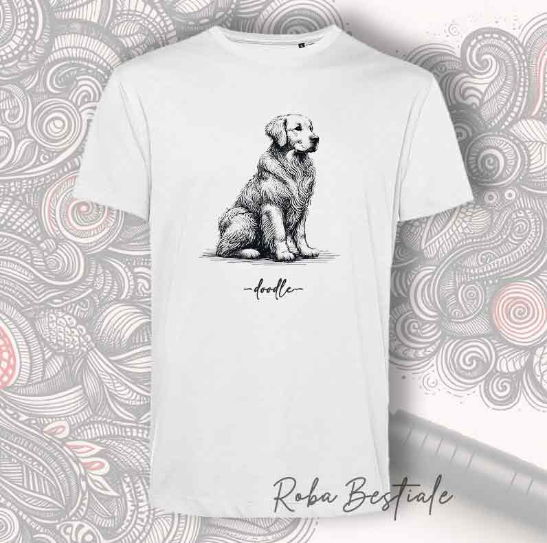 DOODLE T-Shirt - GOLDEN RETRIEVER
