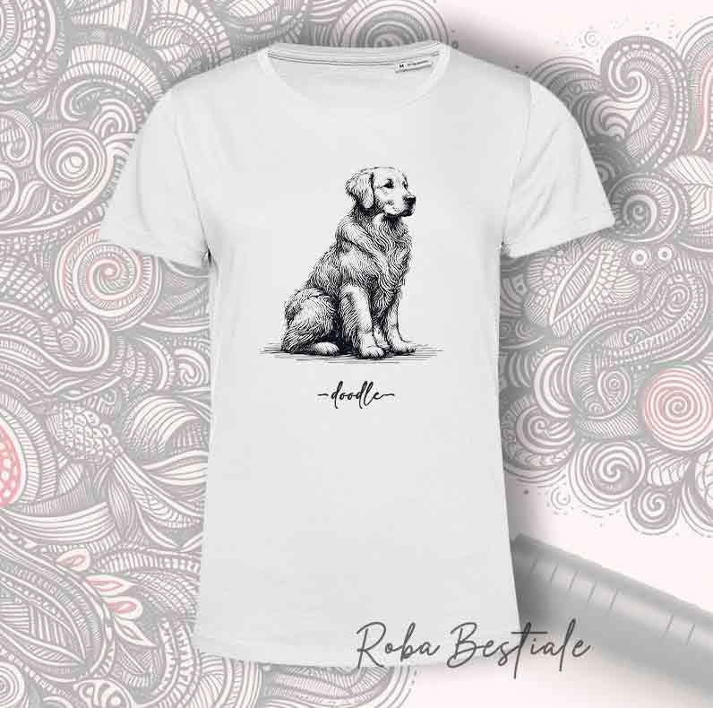 DOODLE T-Shirt - GOLDEN RETRIEVER