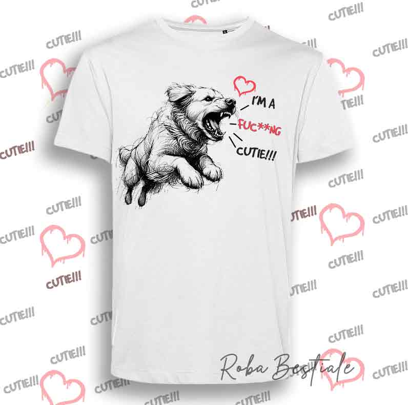I'M A FUC**NG CUTIE T-Shirt - GOLDEN RETRIEVER