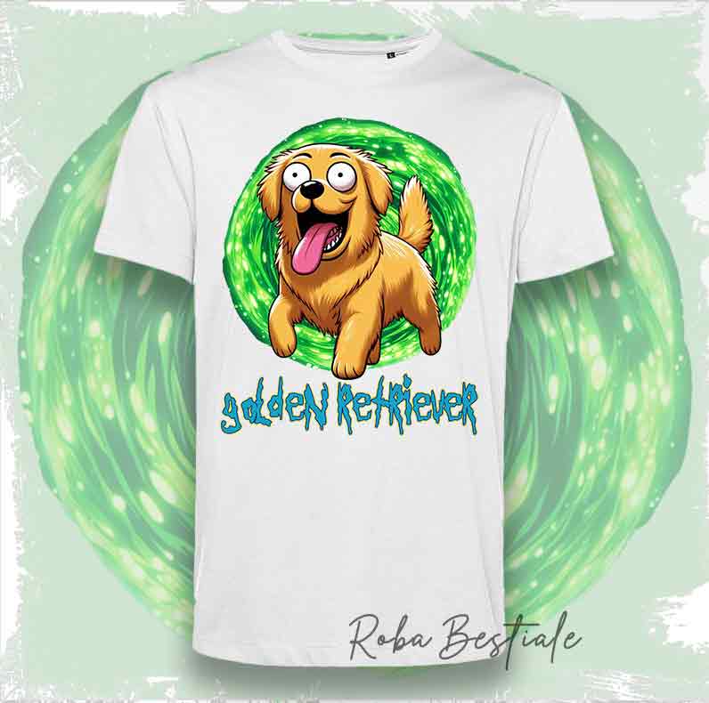 RICK & MORTY - GOLDEN RETRIEVER T-Shirt