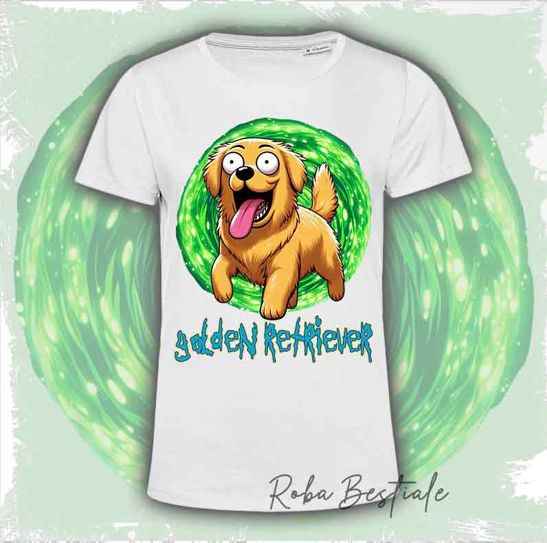 RICK & MORTY - GOLDEN RETRIEVER T-Shirt