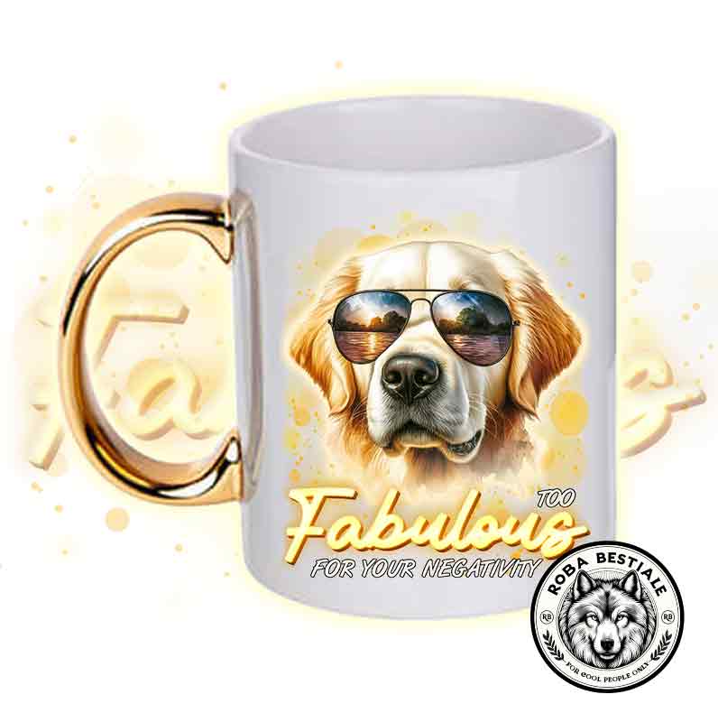 TOO FABULOUS - GOLDEN RETRIEVER mug