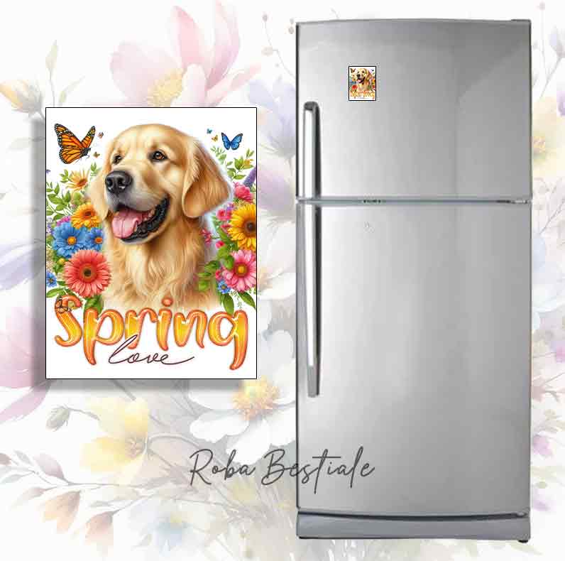 Calamita SPRING LOVE - GOLDEN RETRIEVER