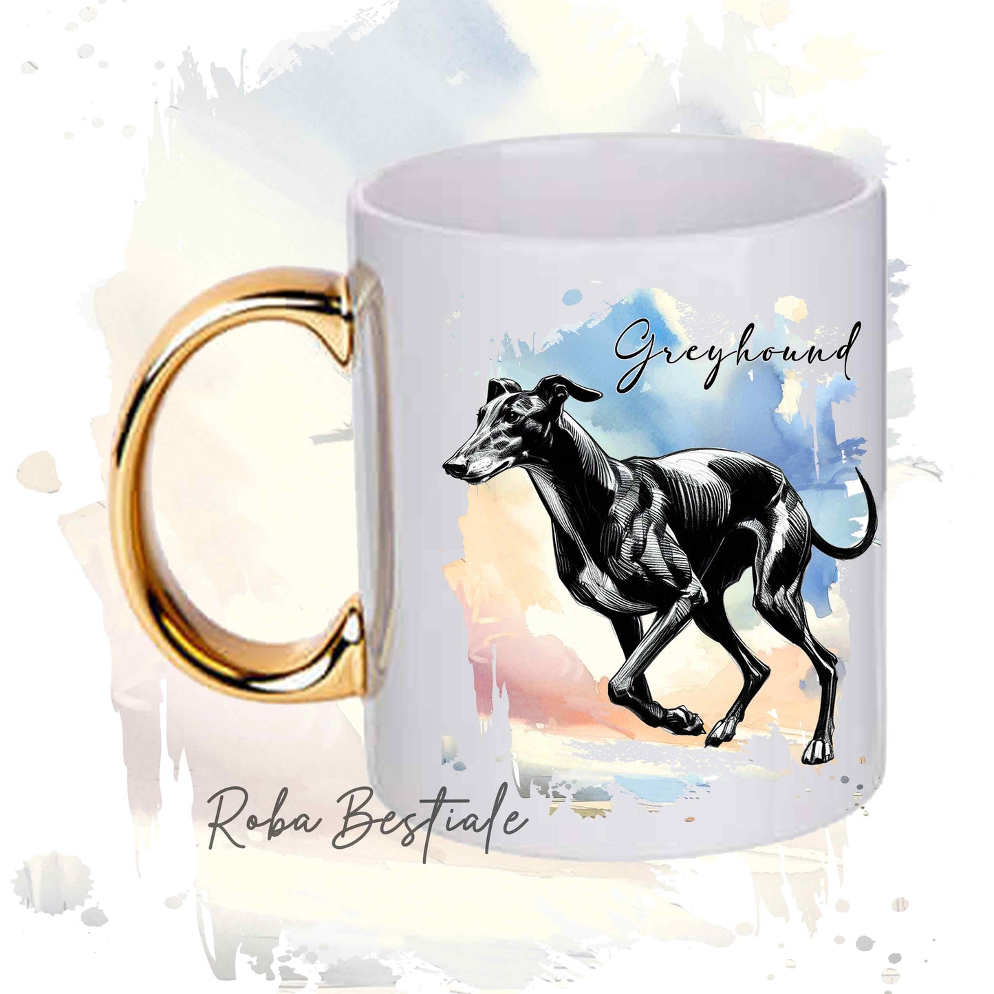 DOODLE mug - AMERICAN AKITA