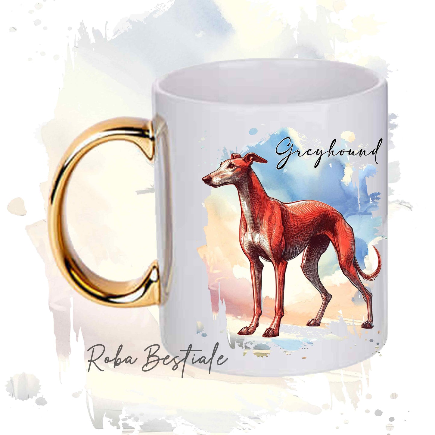 DOODLE mug - AMERICAN AKITA