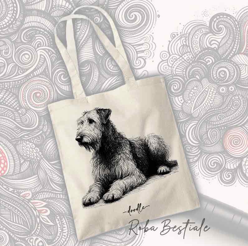 Shopper DOODLE - IRISH WOLFHOUND