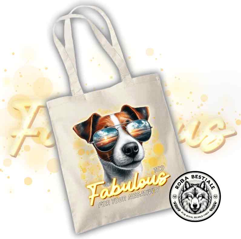 TOO FABULOUS shopper - JACK RUSSELL TERRIER