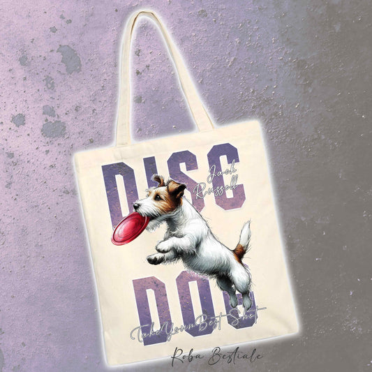 Shopper APTITUDE - DISC DOG - JACK RUSSELL TERRIER Broken - Diversi colori disponibili