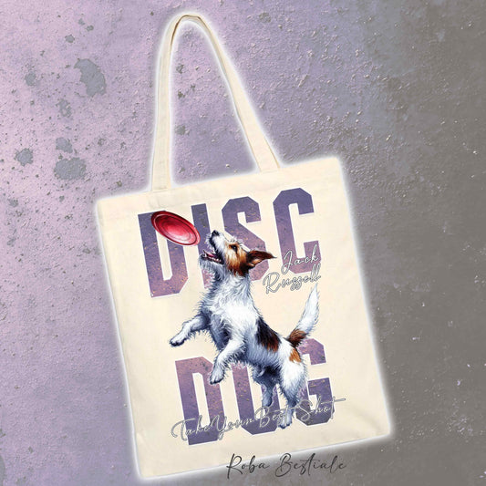 Shopper APTITUDE - DISC DOG - JACK RUSSELL TERRIER Rough - Diversi colori disponibili