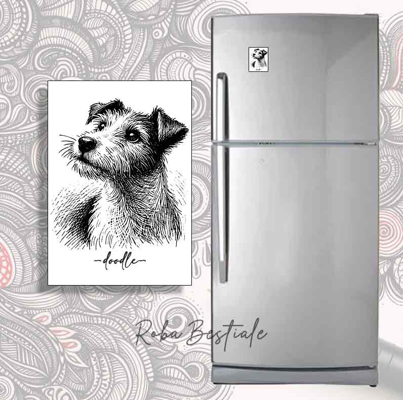 Magnete DOODLE - JACK RUSSELL TERRIER