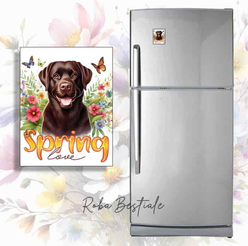 Calamita SPRING LOVE - LABRADOR RETRIEVER Chocolate