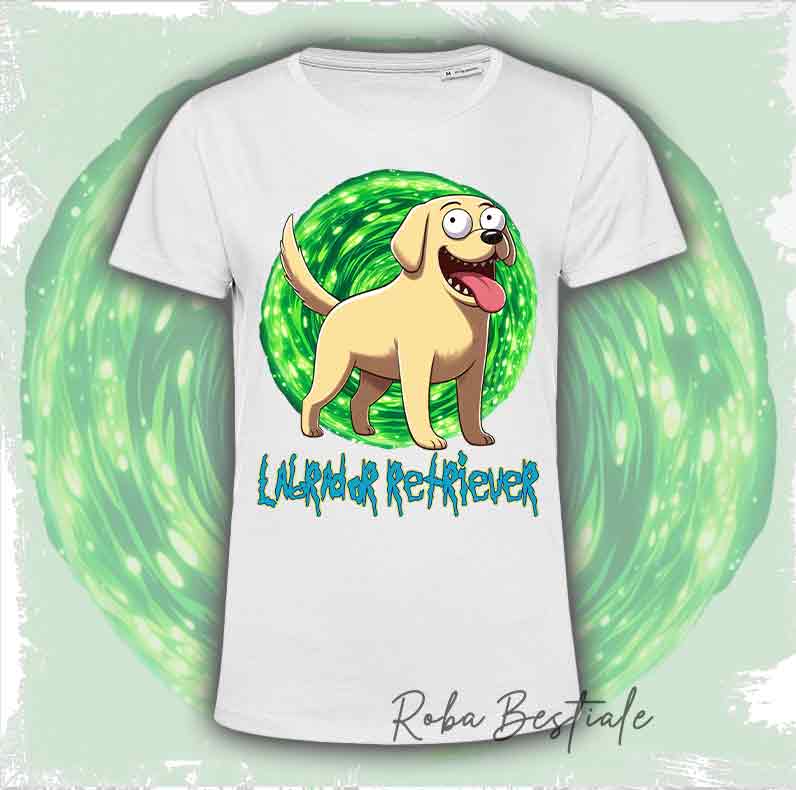 RICK & MORTY - LABRADOR RETRIEVER T-Shirt Honey