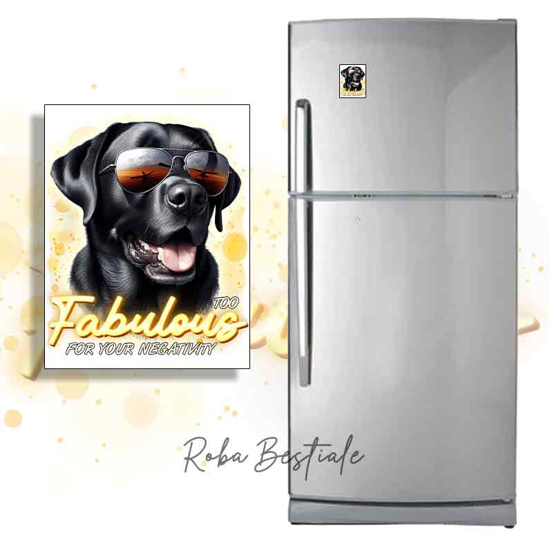 Calamita TOO FABULOUS - LABRADOR RETRIEVER Nero