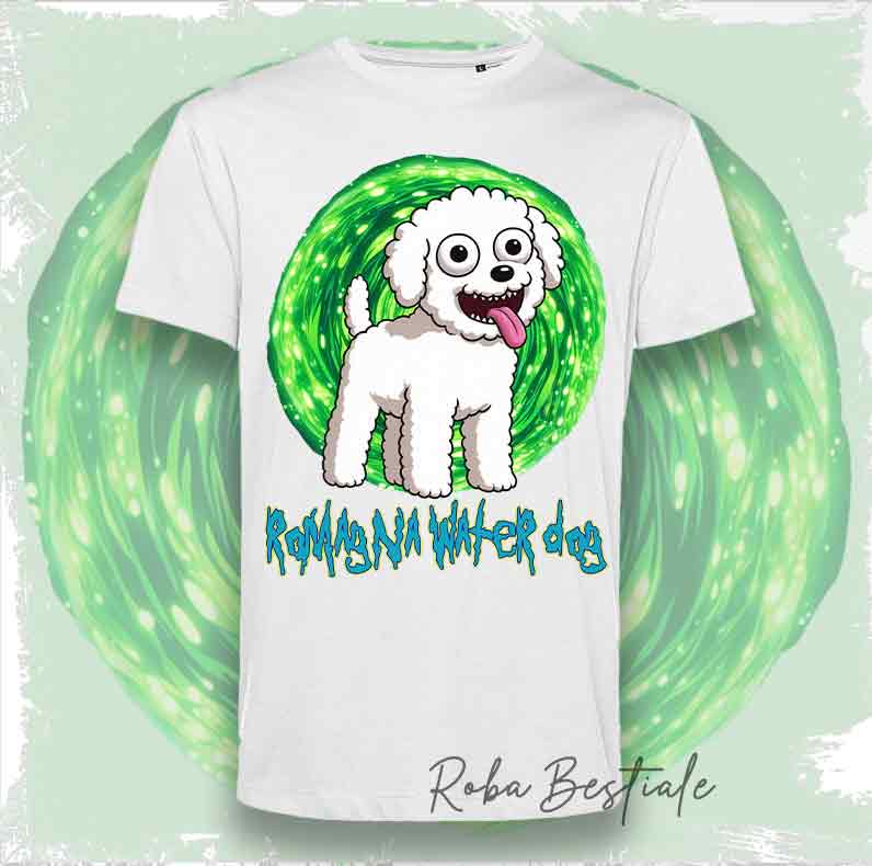RICK & MORTY T-Shirt - LAGOTTO ROMAGNOLO White