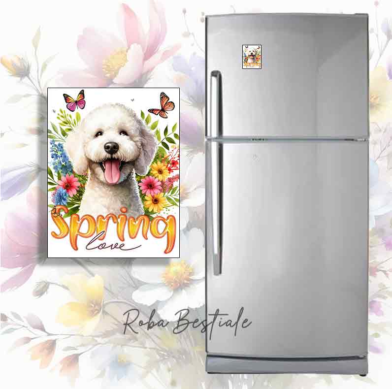 SPRING LOVE Magnet - LAGOTTO ROMAGNOLO Off-White