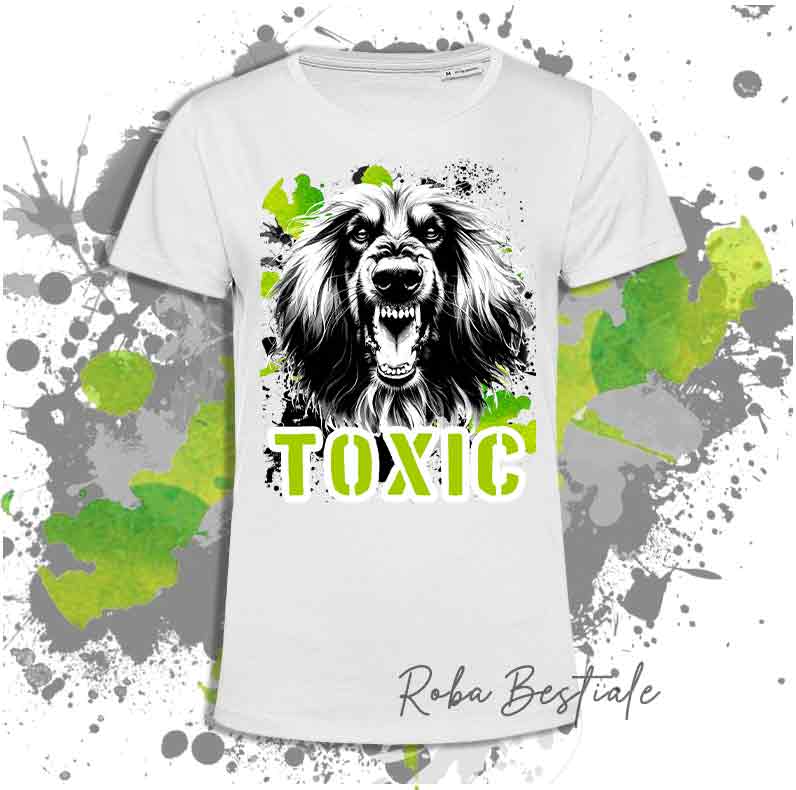 T-Shirt TOXIC - LEVRIERO AFGANO