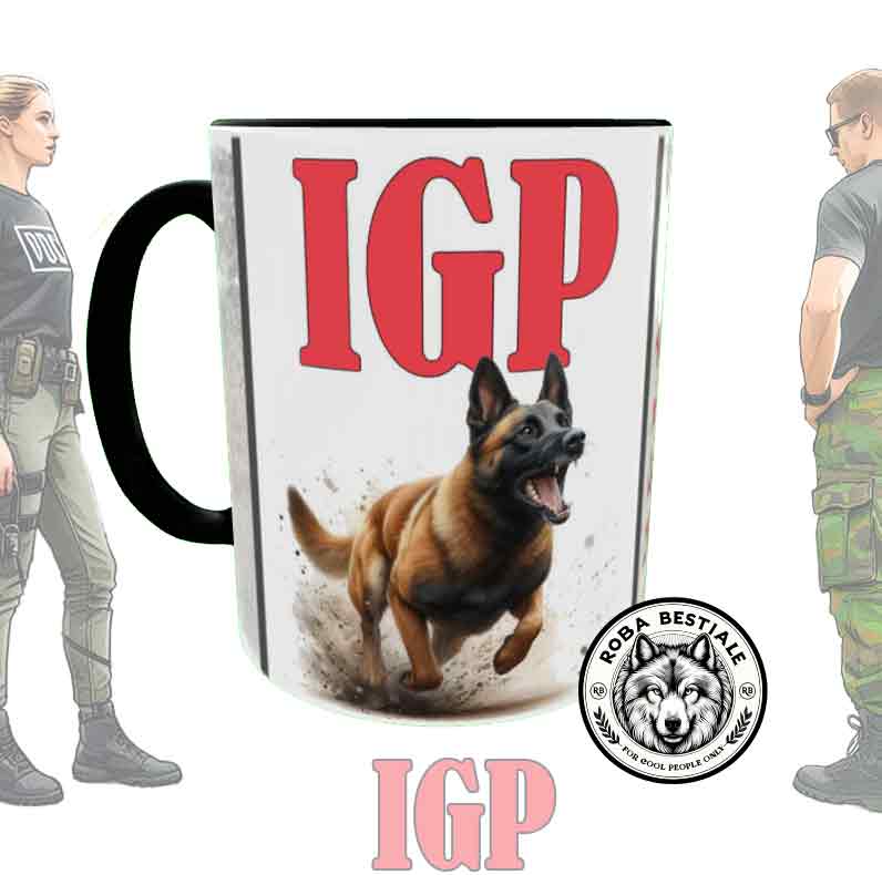 Tazza IGP 1 - PASTORE BELGA MALINOIS