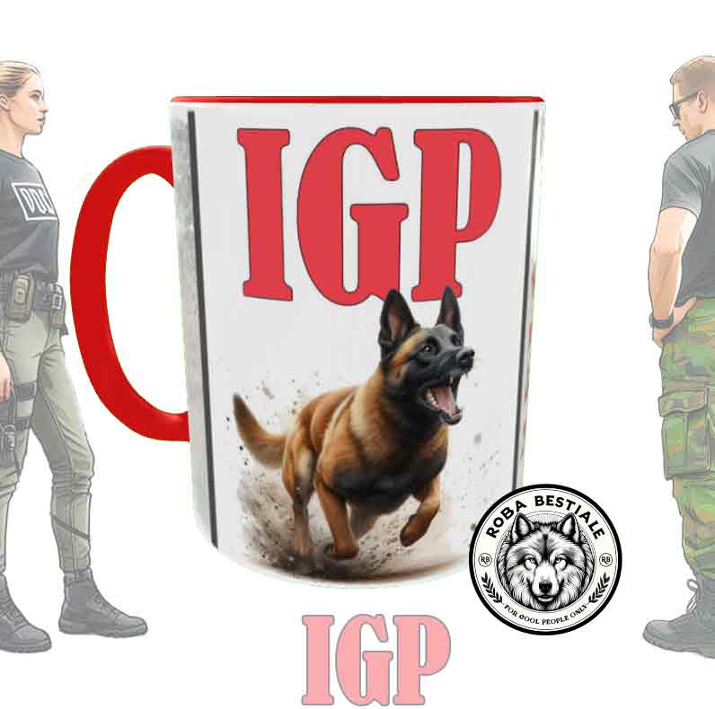 Tazza IGP 1 - PASTORE BELGA MALINOIS