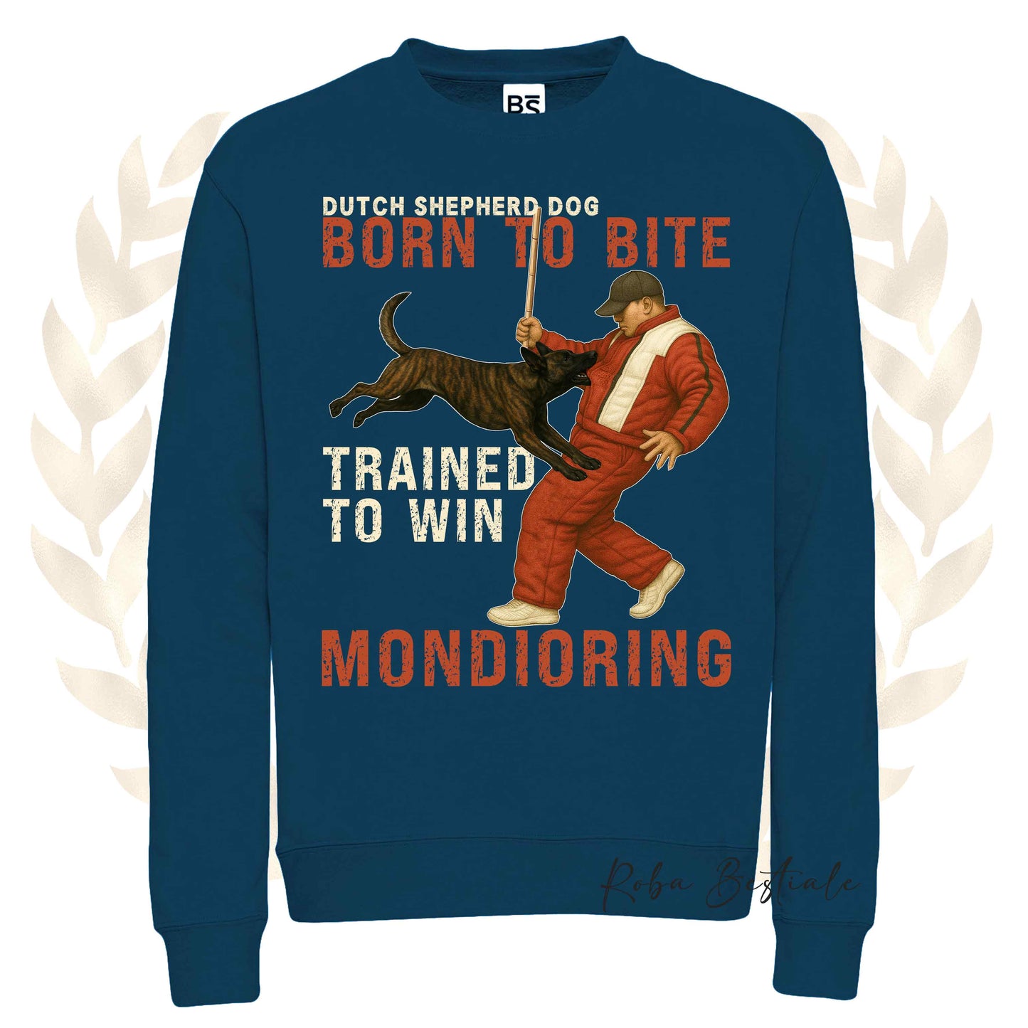 Felpa MONDIO ATTACK - PASTORE OLANDESE - Girocollo, Unisex, in tanti colori! - dalla XS alla 3XL